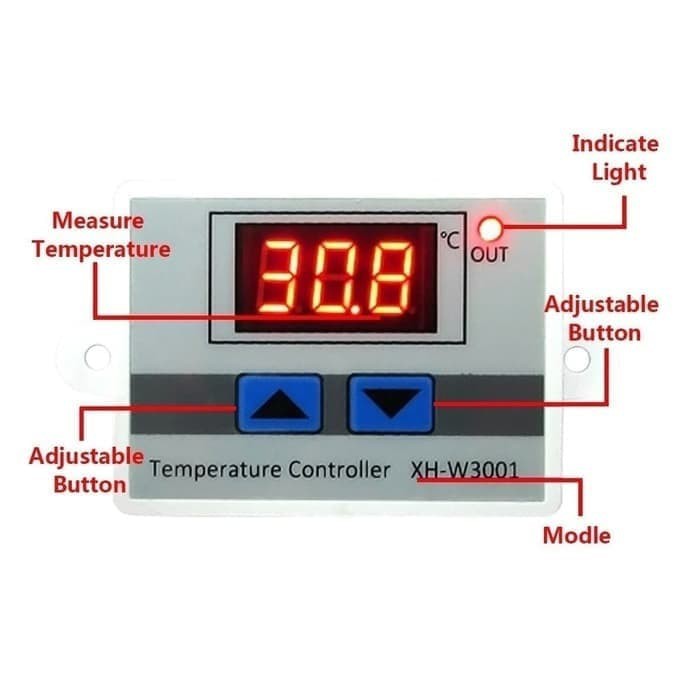 Termostat Digital AC 220v XH-W3001 / Thermostat Mesin Tetas Telur