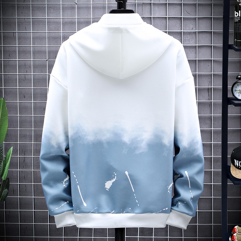 Hoodie Pria Sweater Kaos Hoodies Lengan Panjang Jaket Hoodie Bahan Polyester W2127