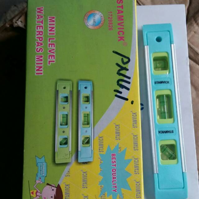 MINI LEVEL WATERPASS/ WATERPASS MINI MERK STAMVICK