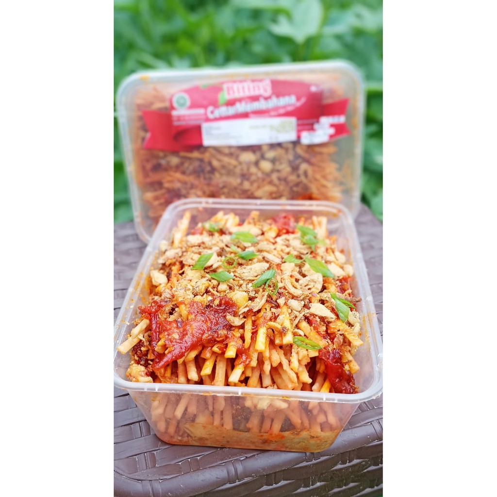 

MIE LIDI PEDAS BITiNG SAMBEL ULEG BOX ±300GR - Pedas Level 1-17