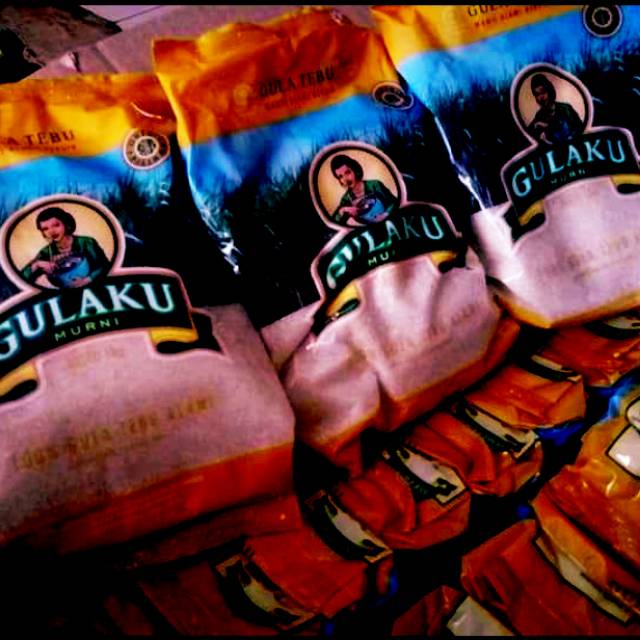 

Gula pasir kemasan (gulaku ;kuning)