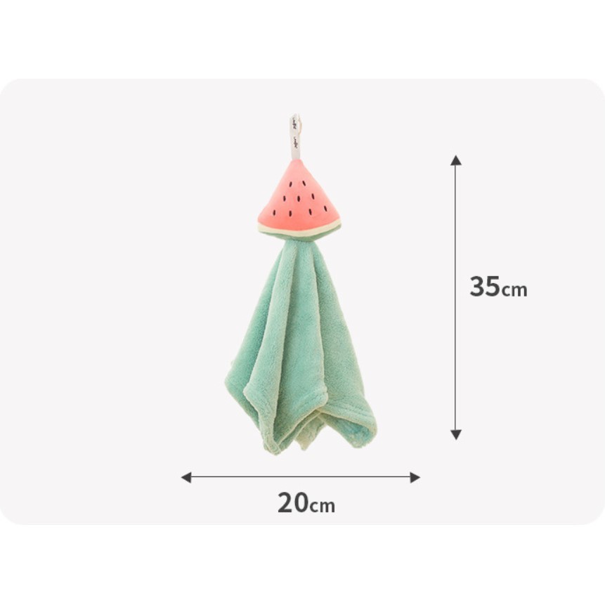 Premium Character Hand Towel / Lap Tangan Motif Gantung Handuk Kain / Bahan Lembut / Berkualitas