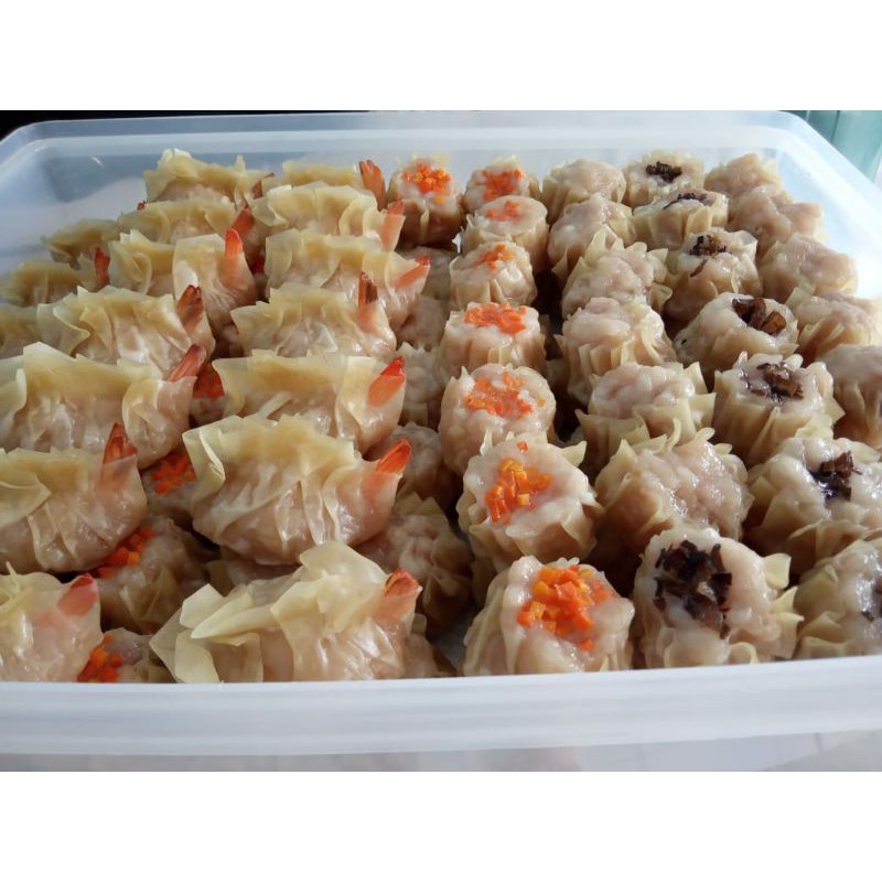 

DIMSUM AYAM UDANG TOPPING WORTEL, UDANG, JAMUR, PUYUH