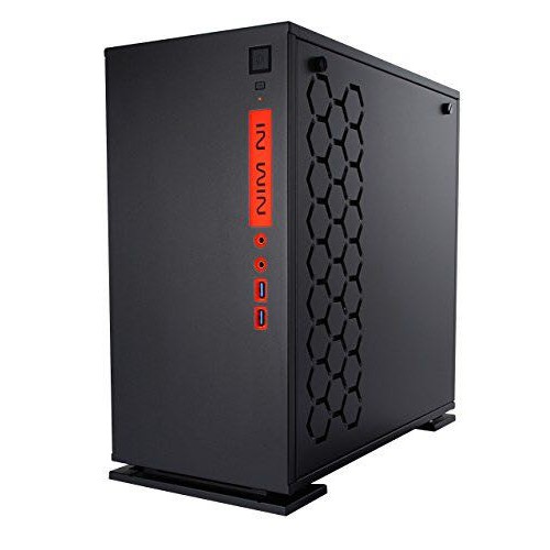 Casing Komputer INWIN 301C BLACK -with Front USB 3.1 Gen 2 Type-C