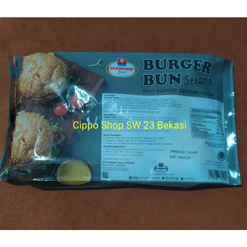 

Diamond Burger Bun Sesame 6 pcs
