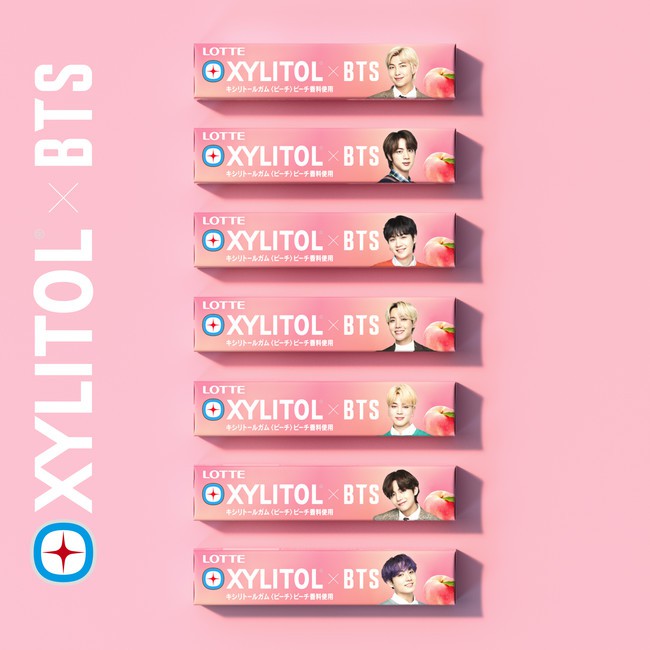 KPOP - Xylitol Lotte Japan x BTS Gum Limited Edition READY STOCK