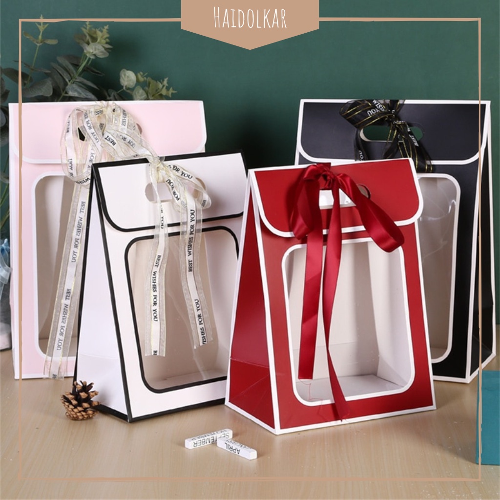 

Paper bag mika XL kantong boneka paper bag baju paper bag kado tas gift lucu