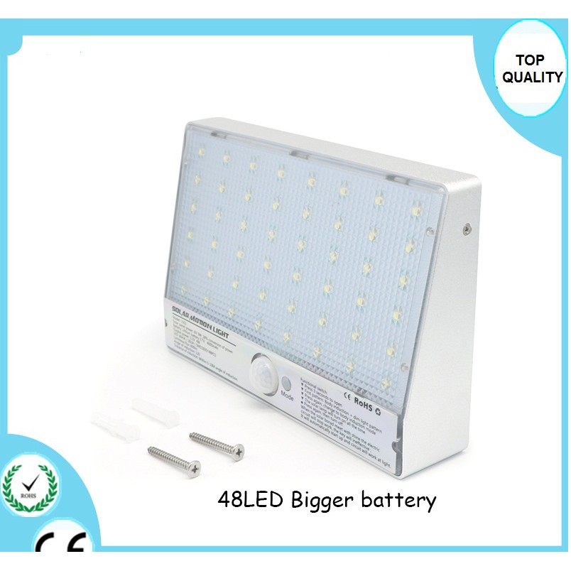 Solar Motion Light 48 Led, Lampu Tenaga Matahari yg Terang Banget!