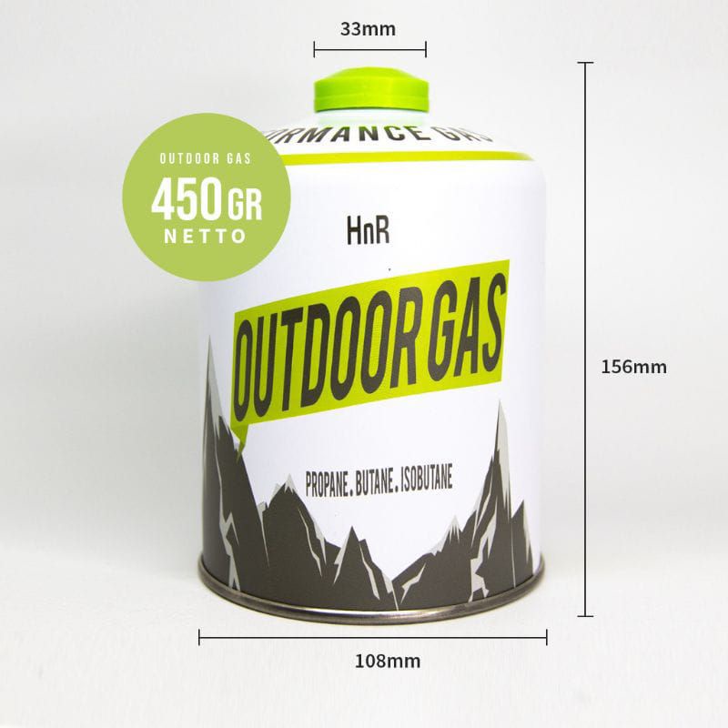 Tabung gas Canister HnR plus isi 450g ultralight outdoor Hike n Run