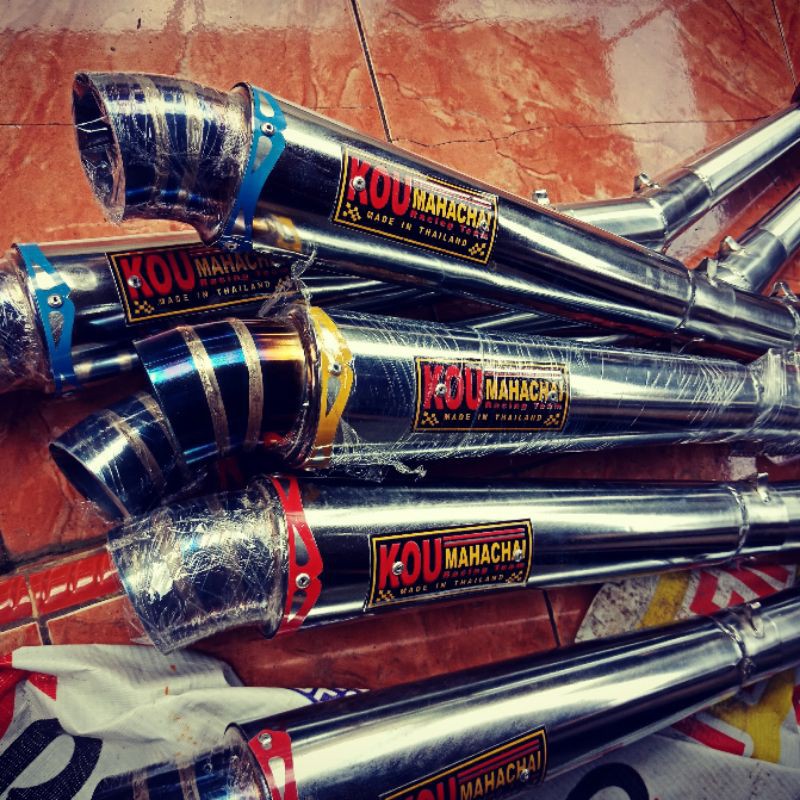 knalpot racing satria fu kou keong racun fullset