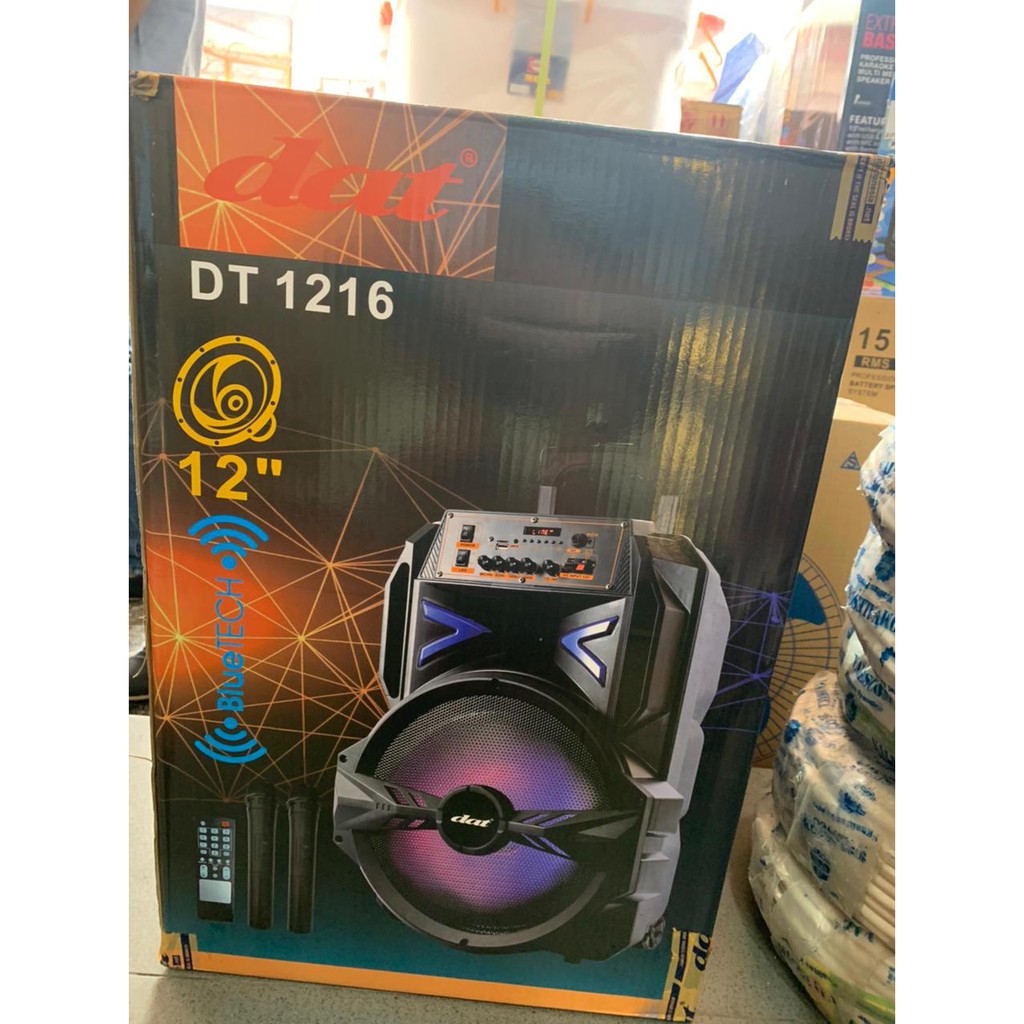 (PENGIRIMAN KHUSUSOJEK INSTAN) Speaker Portable DAT DT1216/Speaker Meeting/Speaker Seminar