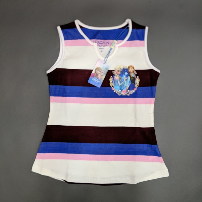 Disney Original Frozen Kaos Baju Anak Perempuan Pakaian 15100721 - 4 Import murah realpict