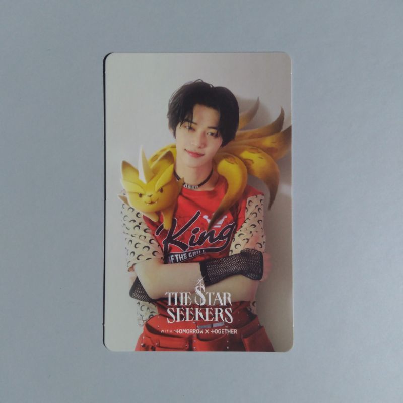 Yeonjun txt photocard ar card official fight or escape