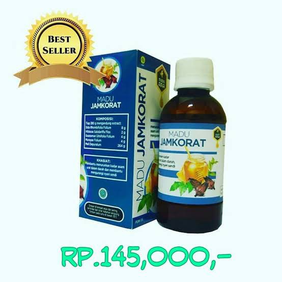 

MADU JAMKORAT / PAKAR KOLESTEROL / ASAM URAT / RHEMATIK / REMATIK / ENCOK / PEGAL LINU