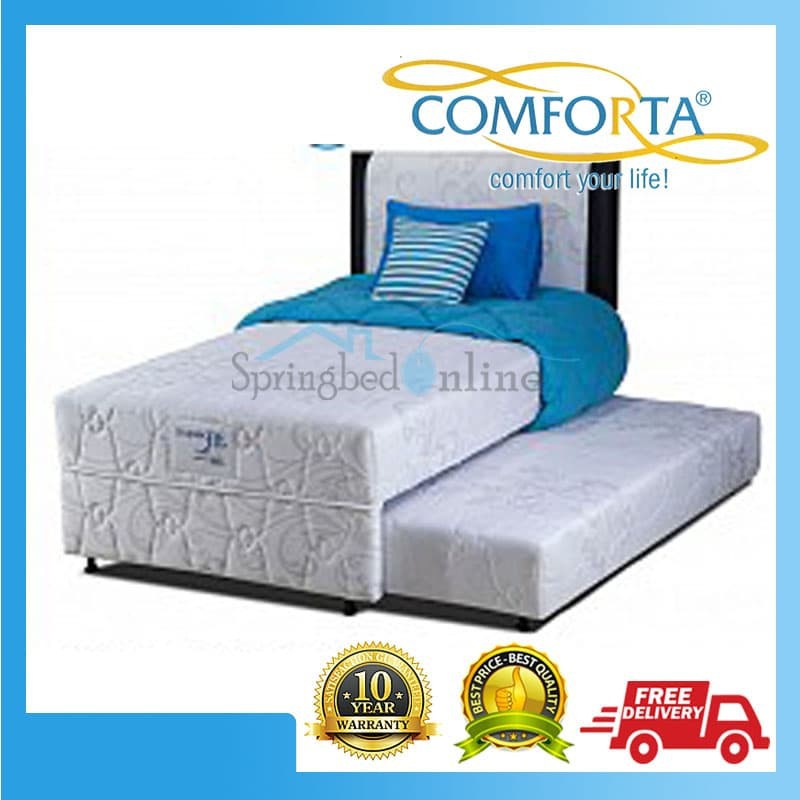 Superfit Twin Sorong Anak Springbed 2in1 Full Set 100 x 200