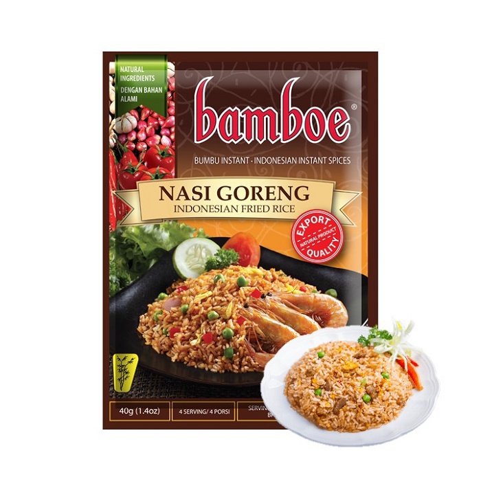

Bamboe Bumbu Instant - Nasi Goreng - Nasi Kuning
