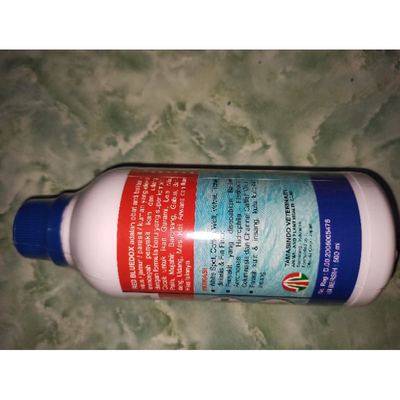 RED BLUEDOX 500 ml RED BLUE DOX 500 ml FIRST HAND OBAT HEWAN OBAT JAMUR KUTU LUKA IKAN murah