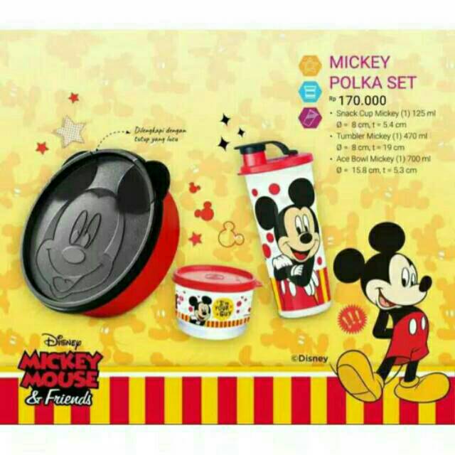 PROMO MICKEY POLKA SET &amp; MINNIE POLKA SET Rp.180.000