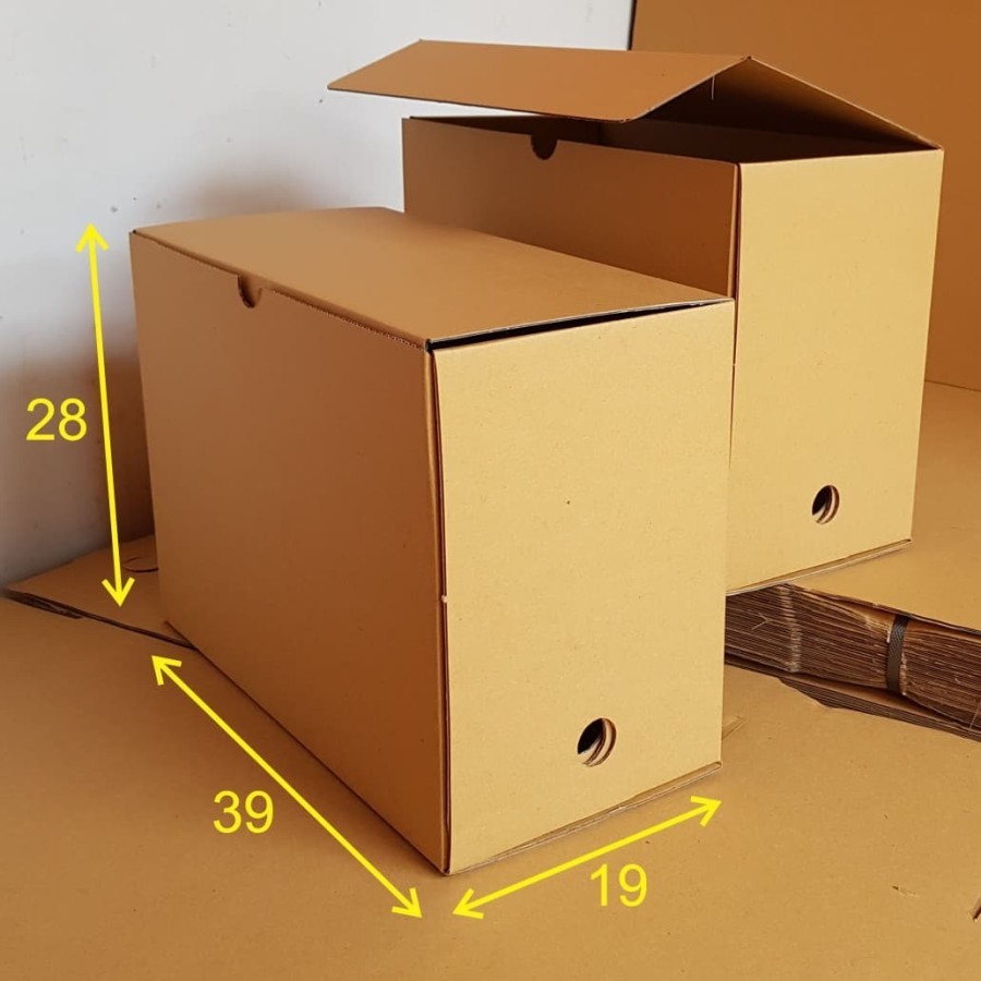 

( 10 pcs ) Dus Arsip Kardus Arsip Kardus Box File Kotak File Tempat Penyimpanan Dokumen Box 39x19x28cm