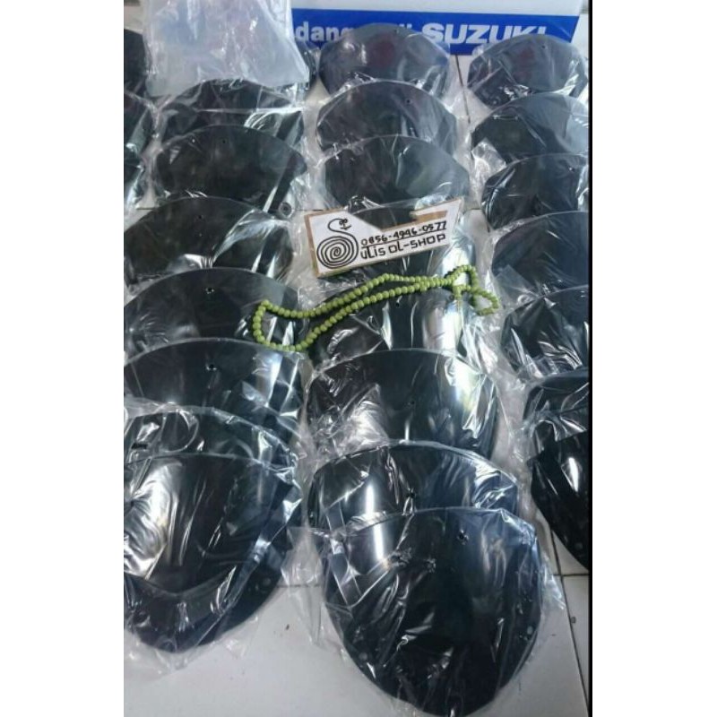 Visor bwt modif untk y125 Batok suzuki hiu  fiz r motor dlln..