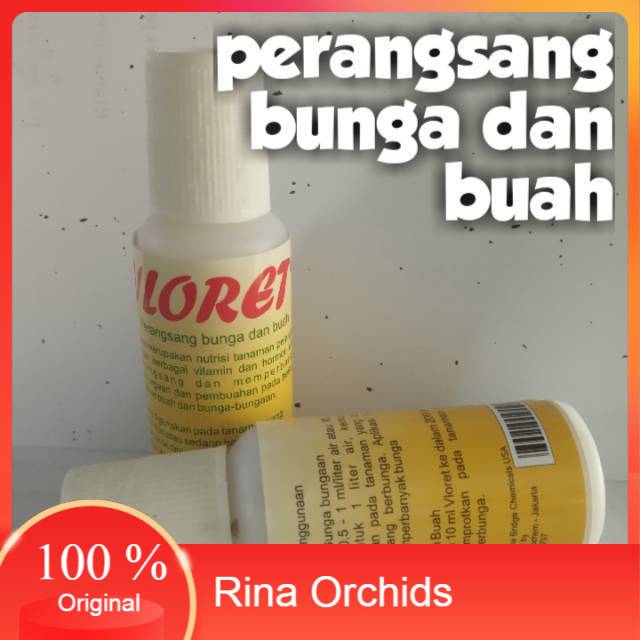 (COD) Vloret Nutrisi Khusus Perangsang Bunga dan Buah Import isi 15 ml