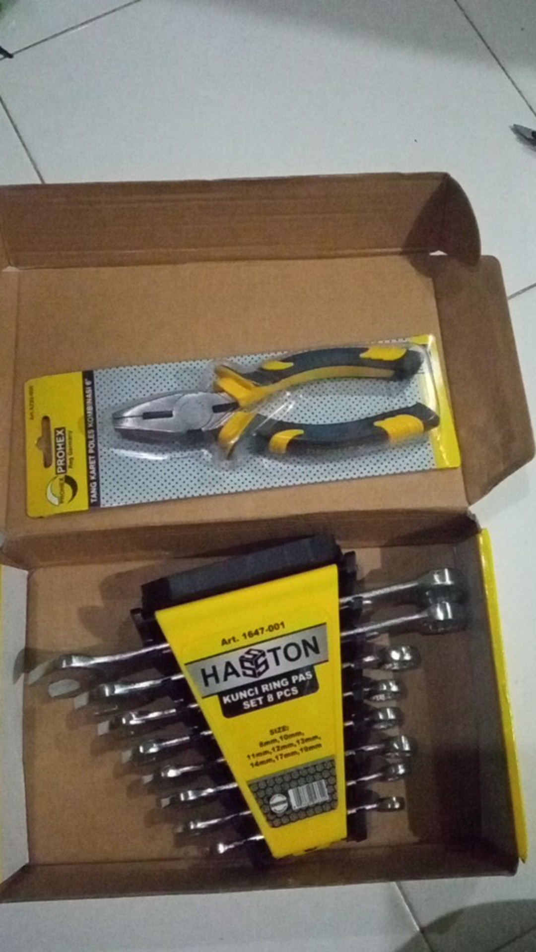 Prohex Kunci Ring Pas Set 8pc Hasston