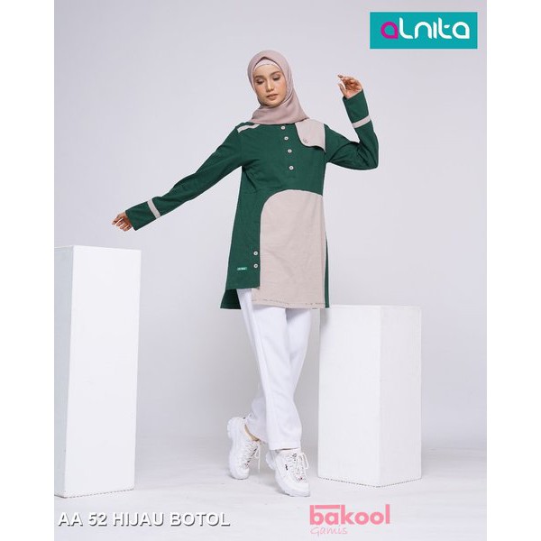 Alnita Atasan AA 52 Hijau Botol