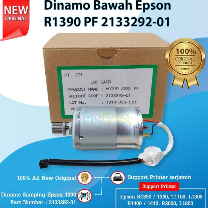 Dinamo Motor Carriage Epson L1300 T1100 L1800 1390 Dinamo Cr Printer Termurah