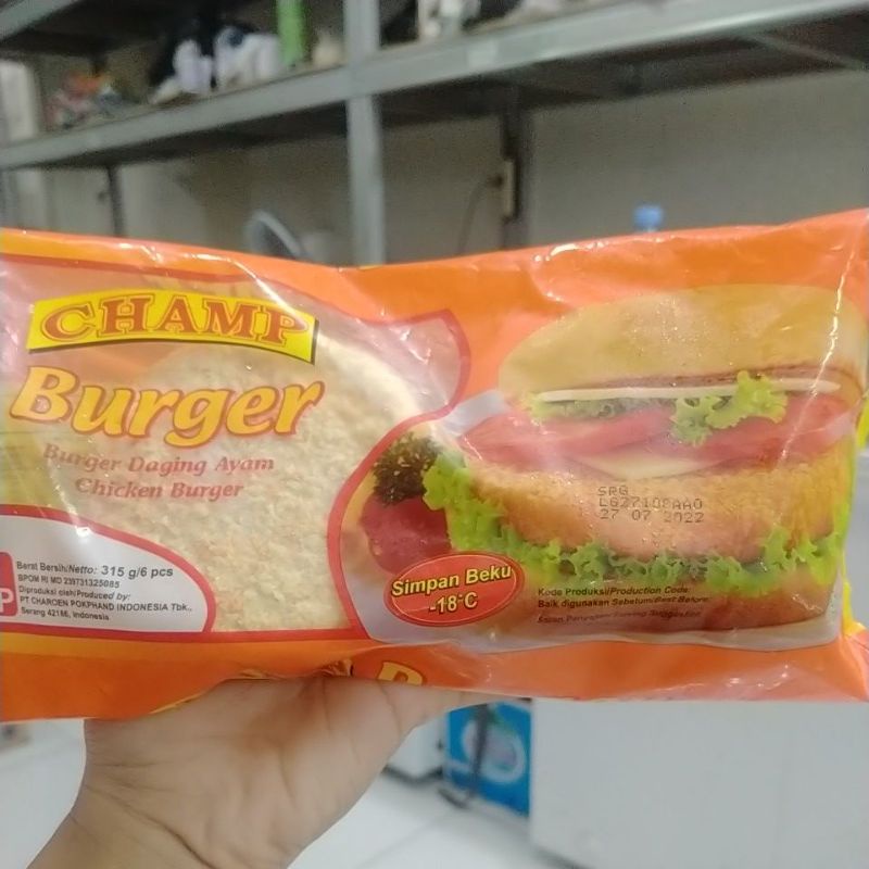 

CHAMP PATTIES BURGER