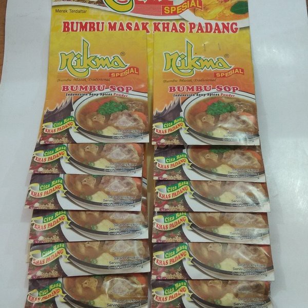 

NIKMA Spesial Bumbu Masak Tradisional SOP SUP SOUP Khas Padang Selamat Majid Hamid
