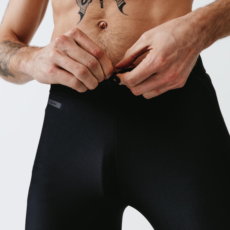 KALENJI Run Dry Celana Panjang Ketat Pria Olahraga Lari Gym Original
