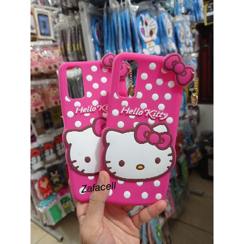 Case Vivo Y12S / y12s Softcase 3D Cover Casing Silikon Karakter Hellokitty Lucu