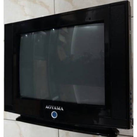 Aoyama TV-1452 CRT 14 inch - Tabung Layar Cembung Semi Flat Body Slim