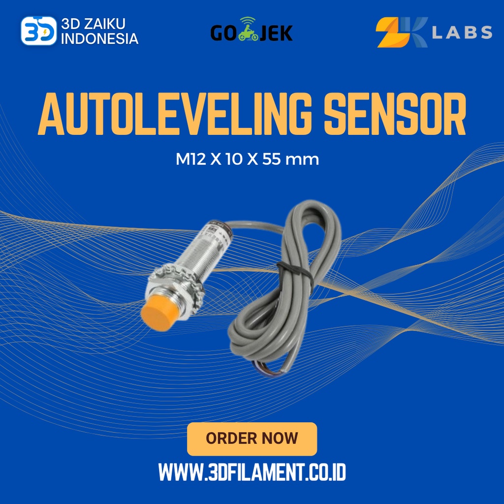 Autoleveling Sensor for 3D Printer Z Probe Inductive Proximity