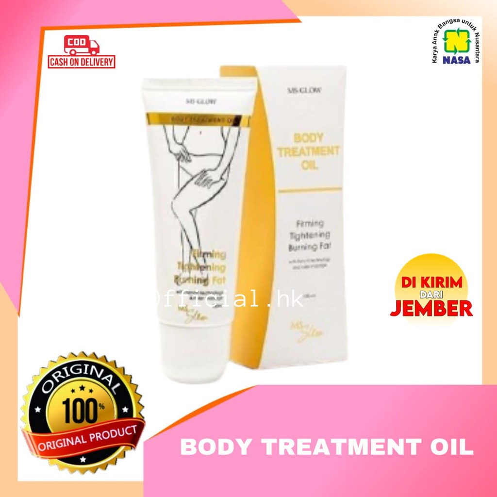 MS SLIM - Body Treatment Oil FREE SLIMMING CAPSULE Tester by MS GLOW