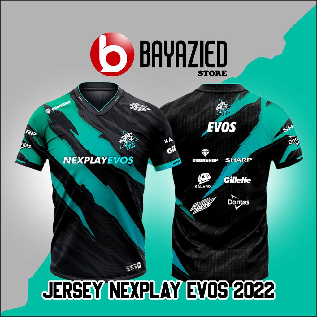 JERSEY NEXPLAY EVOS 2022 NEW LAUNCHING