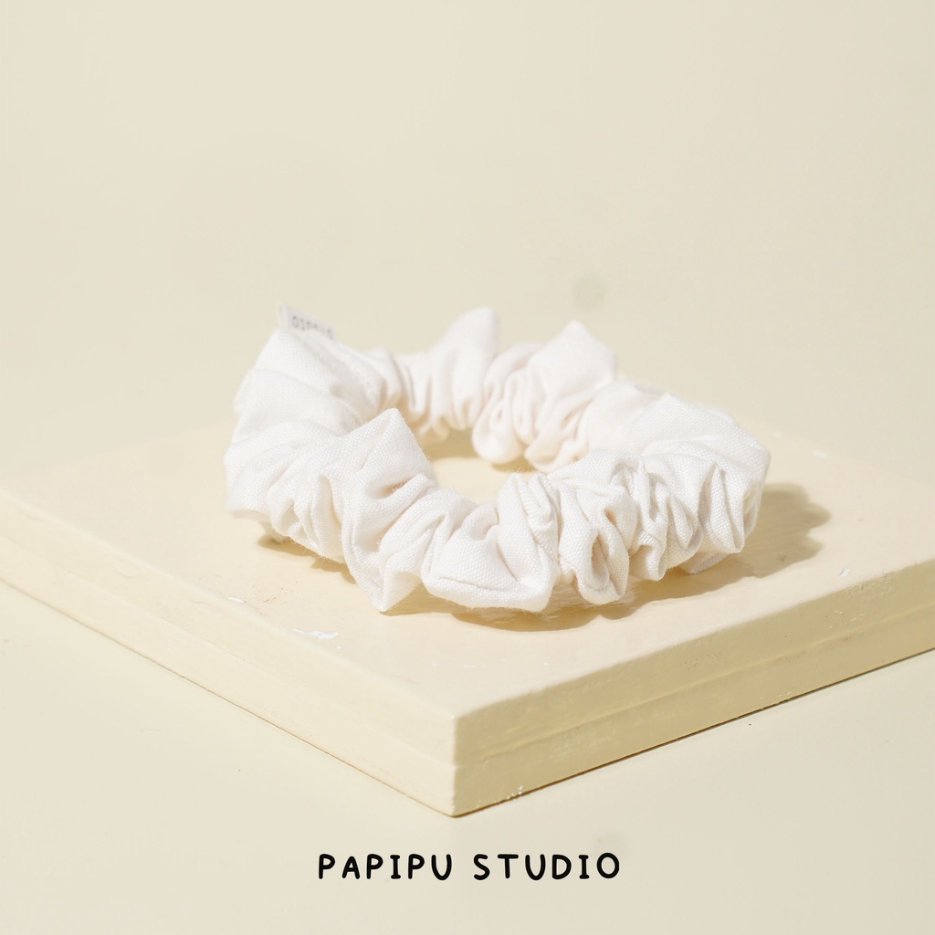 Papipustudio - Scrunchies ikat rambut kunciran Pastel series