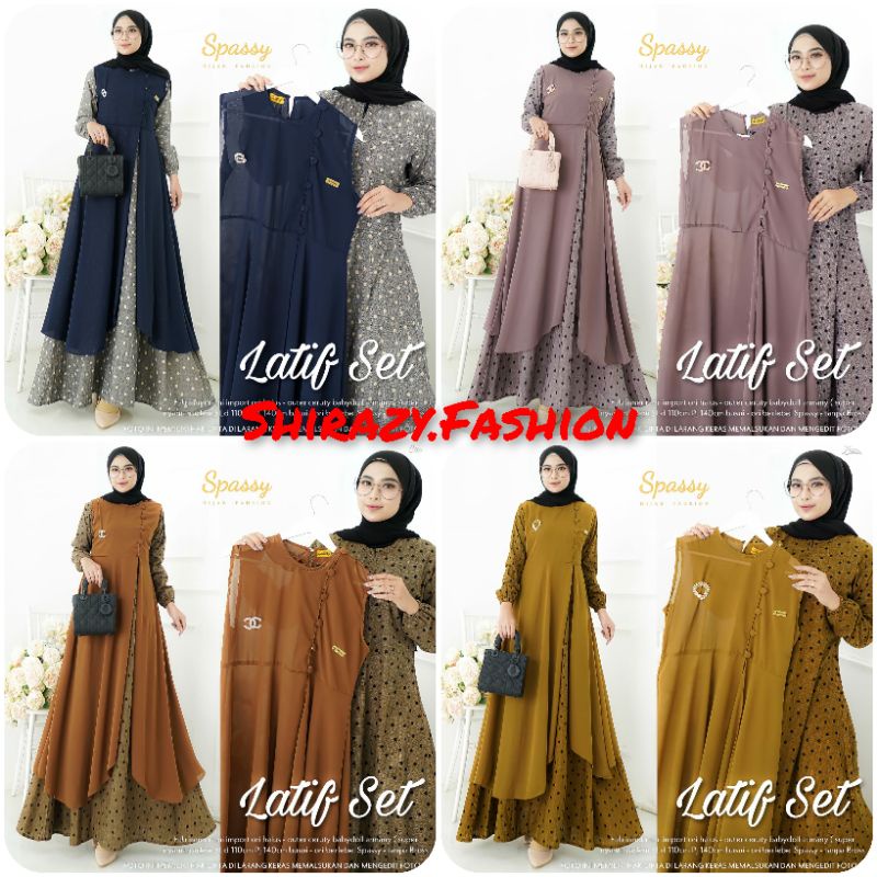 GAMIS LATIF SET original by Spassy