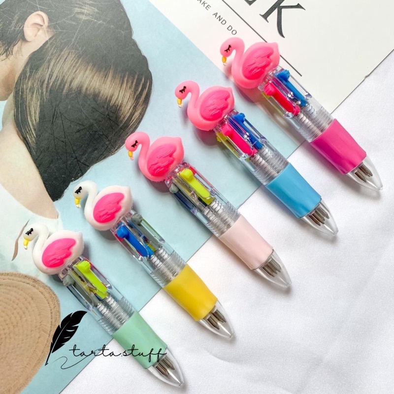 

PULPEN 4 WARNA FLAMINGO