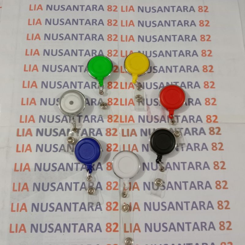 

yoyo id card putar list silver