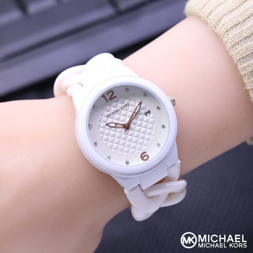 JAM TANGAN WANITA MK KEPANG TALI MIKA TANGGAL AKTIF