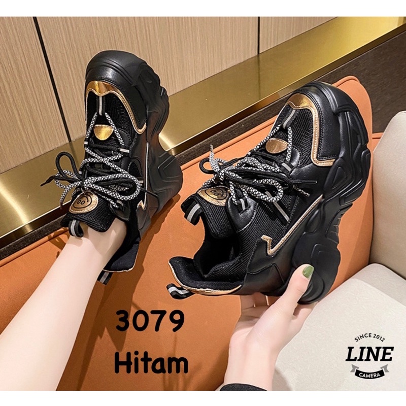 SEPATU WEDGES WANITA   FASHION KOREA 3079