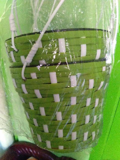 Pot Gantung D15 Rotan Vas Bunga Tanaman