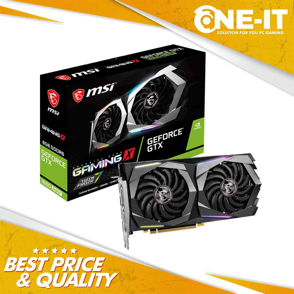 VGA MSI GTX 1660 SUPER GAMING X 6GB GDDR6