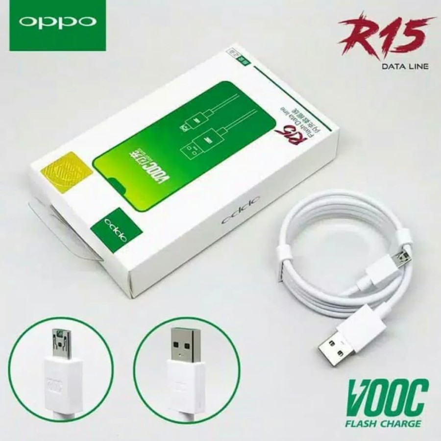 Kabel Data Oppo VOOC FAST CHARGING Usb Micro Usb Type C Original 100%