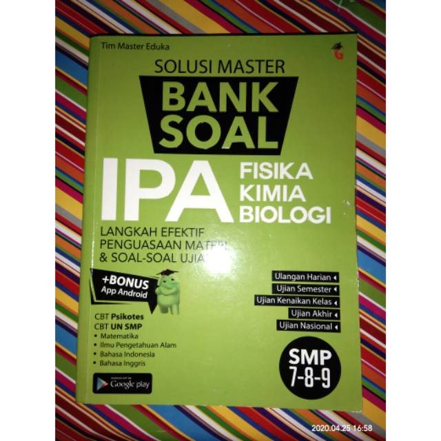 Soal Biologi Bahasa Inggris