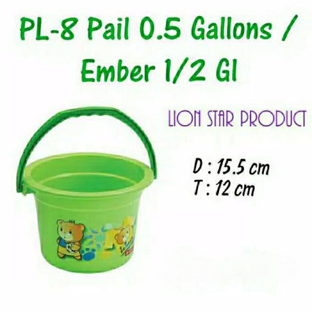 Jual Ember Plastik Galon Lion Star Tempat Sabun Ember Plastik Keranjang Sabun Shampo