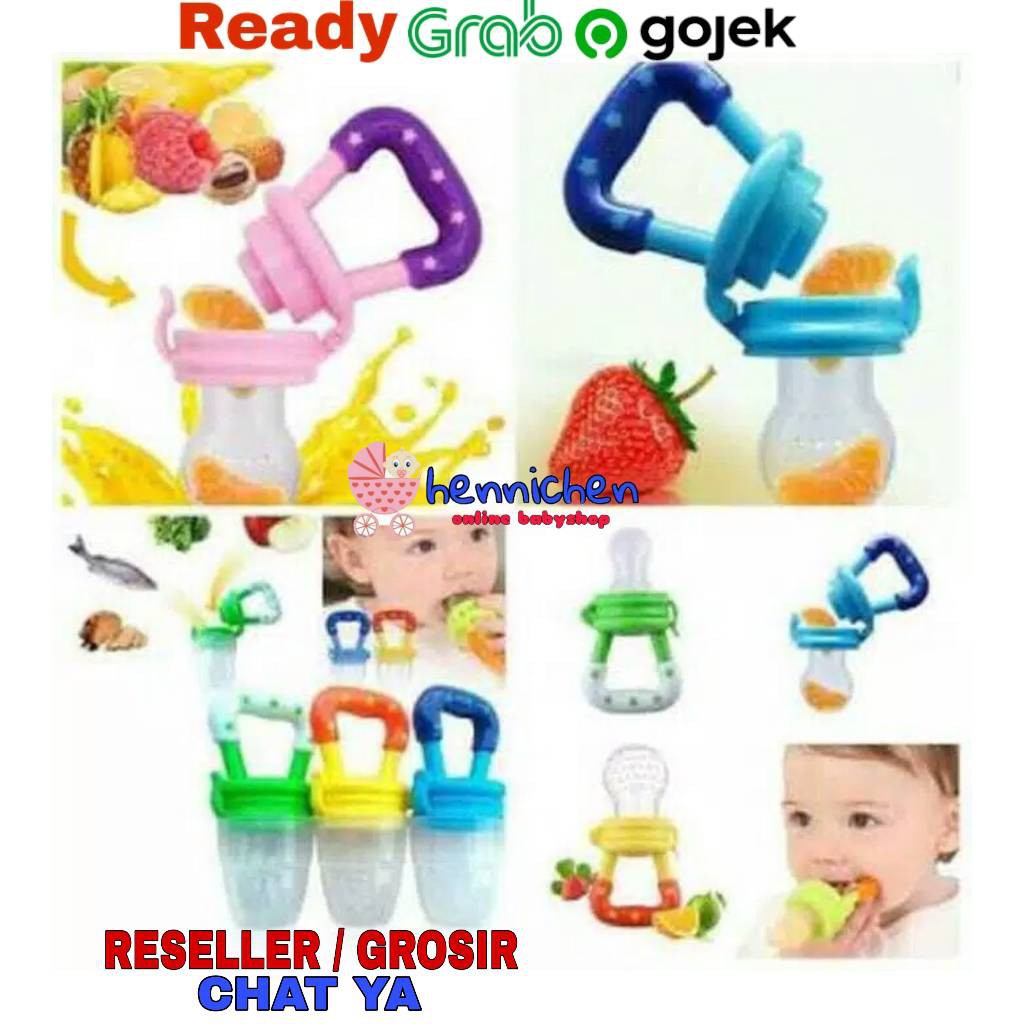 Empeng Buah Sayuran Bayi Baby Food Feeder Baby Fruit Pacifier Bahan Silicone