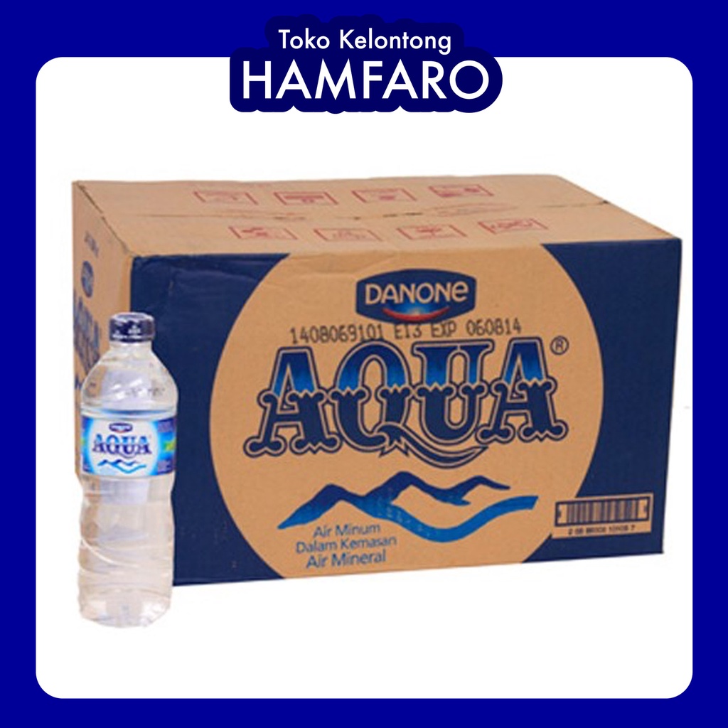 

AQUA 600 ML 1 DUS ISI 24 BOTOL