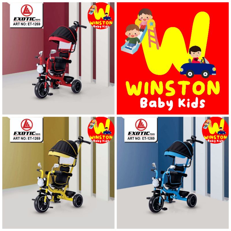 SEPEDA ANAK RODA TIGA EXOTIC ET 1269